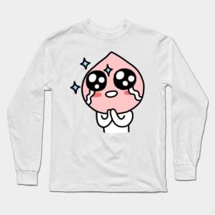 KakaoTalk Friends Apeach (Happy in Tears) Long Sleeve T-Shirt